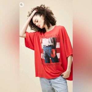 Daydreamer Red Graphic Short Sleeve Tee